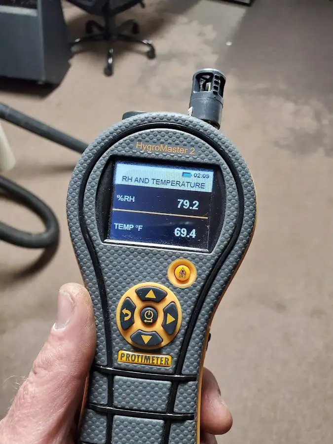 Moisture meter humidity assessment for Mold Remediation & Removal in Wyomissing