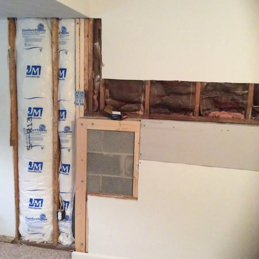 Wall insulation replacement during Odor Removal & Deodorization in Wyomissing